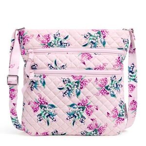 Vera Bradley Women's Cotton Triple Zip Hipster Crossbody Bag - NWOT